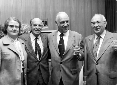 Vorstandsmitglieder des BVN-Berlin, Juli 1980